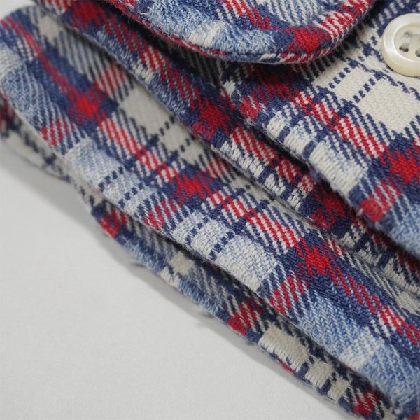 画像5: 90's OLD GAP ラウンドカラー ヘビーネルシャツ (5)