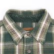 画像3: Late 90's ST JOHN'S BAY ヘビーネルシャツ "Green Plaid" (3)