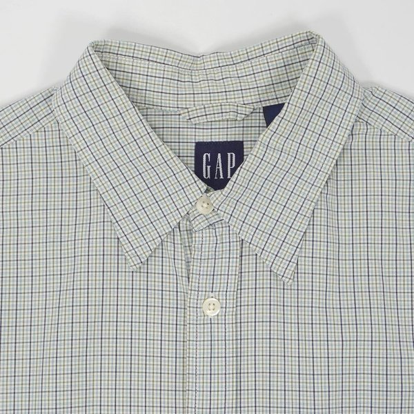 画像3: 00's OLD GAP S/S レギュラーカラーシャツ (3)