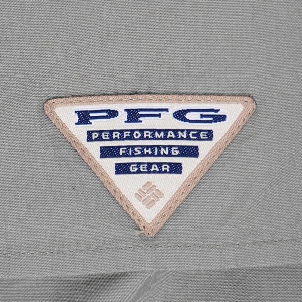 画像4: 00's Columbia PFG コットンフィッシングシャツ "DEADSTOCK / KHAKI" (4)