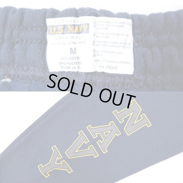 画像6: 90-00's US.NAVY スウェット セットアップ “MADE IN USA” (6)