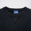 画像4: 90's Champion スクリプトロゴ刺繍 前Vスウェット “BLACK / MADE IN USA” (4)