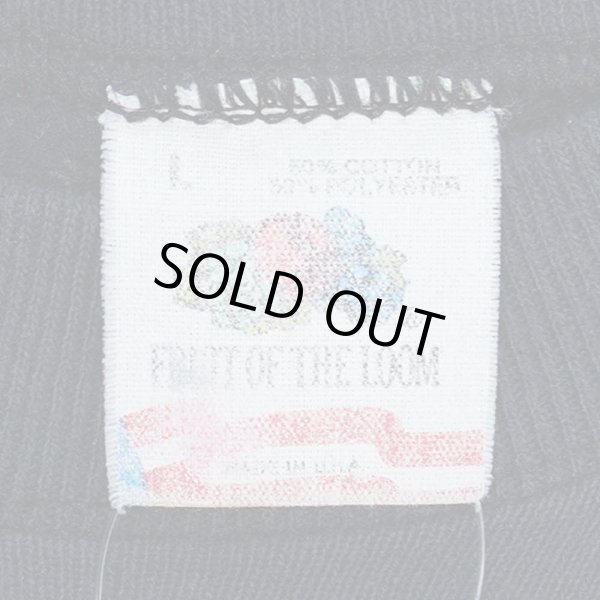 画像3: 90's Fruit of the loom プリントスウェット "MADE IN USA / FADE BLACK" (3)