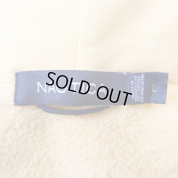 画像2: 00's NAUTICA リバースウィーブタイプ スウェットパーカー (2)