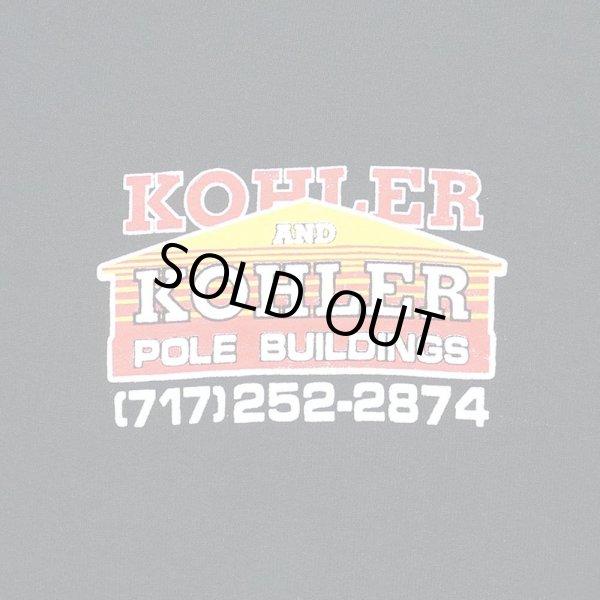 画像3: 00's KOHLER AND KOHLER POLE BUILDINGS フルジップ スウェットパーカー (3)