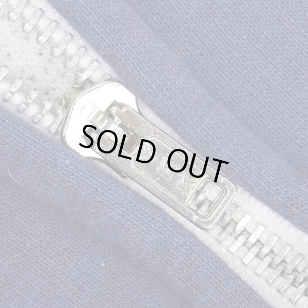 画像3: 70's BIG YANK 裏サーマル フルジップ スウェットパーカー "Fade Navy / MADE IN ROMANIA" (3)