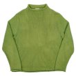 画像1: 90's J.CREW ロールネック コットンニット (1)