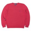 画像1: 90's Polo Ralph Lauren コットンニット "PINK" (1)