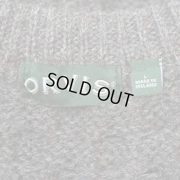 画像2: 00's ORVIS フィッシャーマンセーター "MADE IN IRELAND" (2)