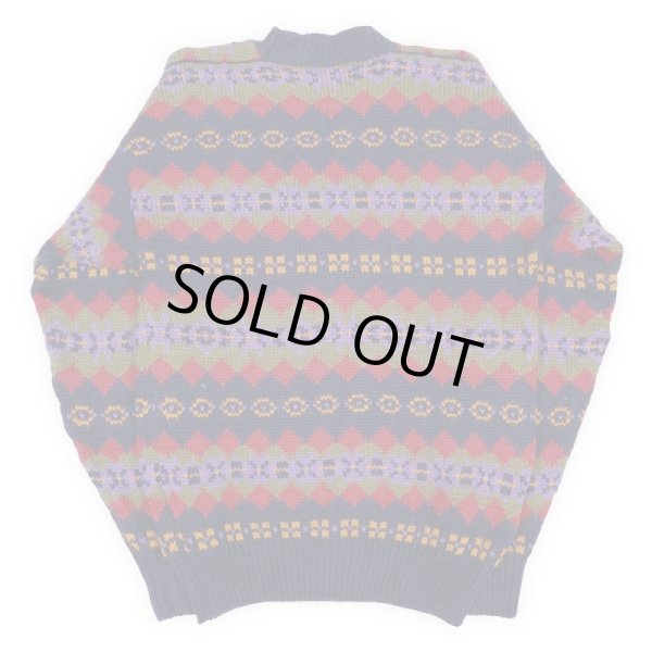 画像2: 90's OLD GAP 総柄 ウールニット (2)