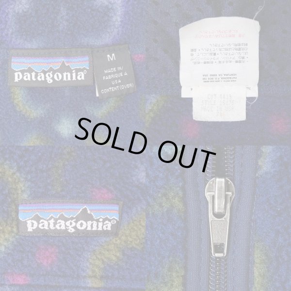 画像3: 90's PATAGONIA シンチラフリースベスト “MADE IN USA / タペストリー柄” (3)