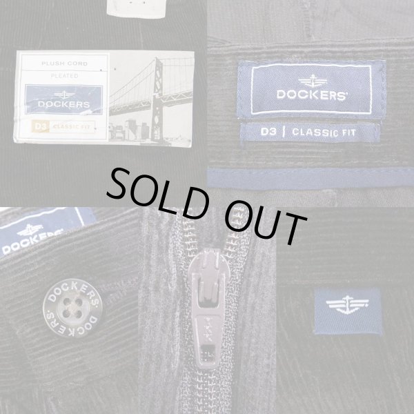 画像3: 00's DOCKERS 2タック コーデュロイトラウザー "DEADSTOCK" (3)