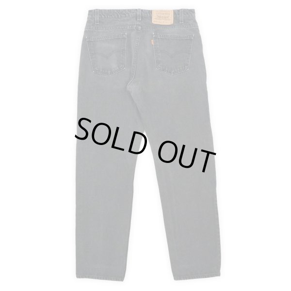 画像2: 90's Levi's 505 ブラックデニムパンツ "MADE IN USA / W34 L30" (2)