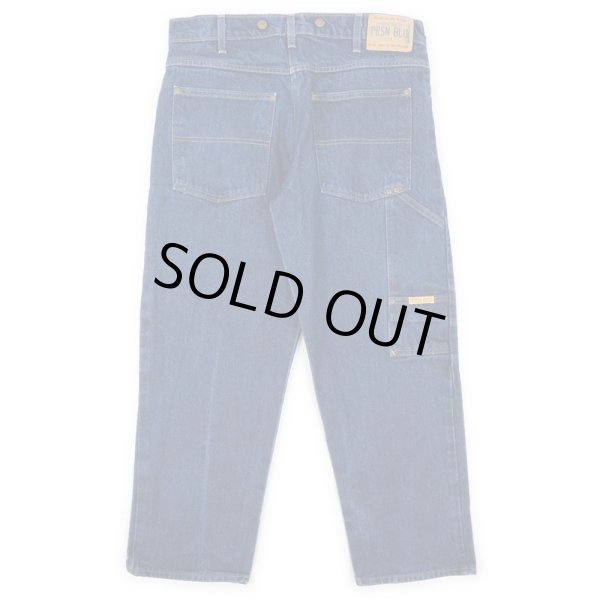 画像2: 00's PRISON BLUES デニムロガーパンツ “W36 L29 / MADE IN USA” (2)