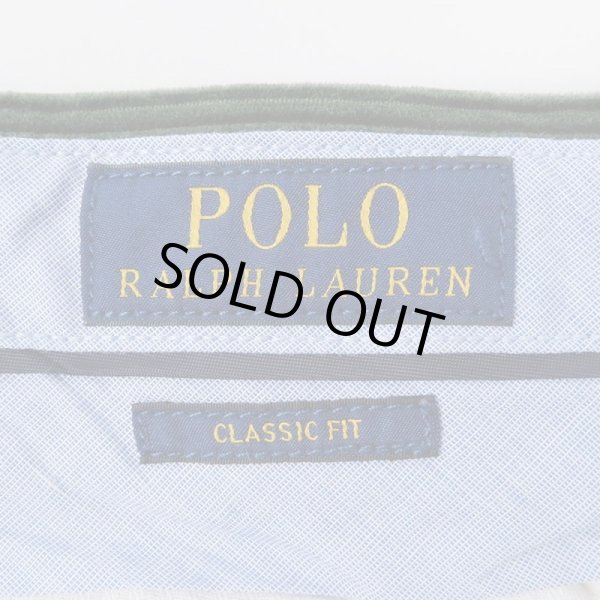 画像3: 00's Polo Ralph Lauren 太畝コーデュロイトラウザー “CLASSIC FIT / GREEN” (3)