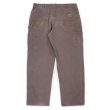 画像2: 00's Carhartt ダブルニー ダックペインターパンツ “DARK BROWN” (2)