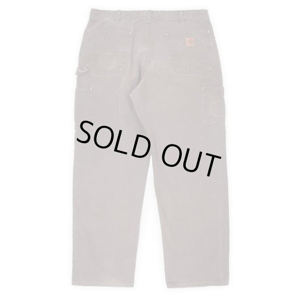 画像2: 00's Carhartt ダブルニー ダックペインターパンツ “DARK BROWN” (2)