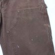 画像6: 00's Carhartt ダブルニー ダックペインターパンツ “DARK BROWN” (6)