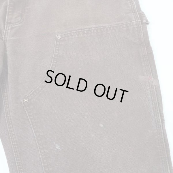 画像6: 00's Carhartt ダブルニー ダックペインターパンツ “DARK BROWN” (6)