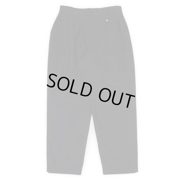 画像2: 80's L.L.Bean 2タック ウールトラウザー "BLACK / MADE IN USA" (2)