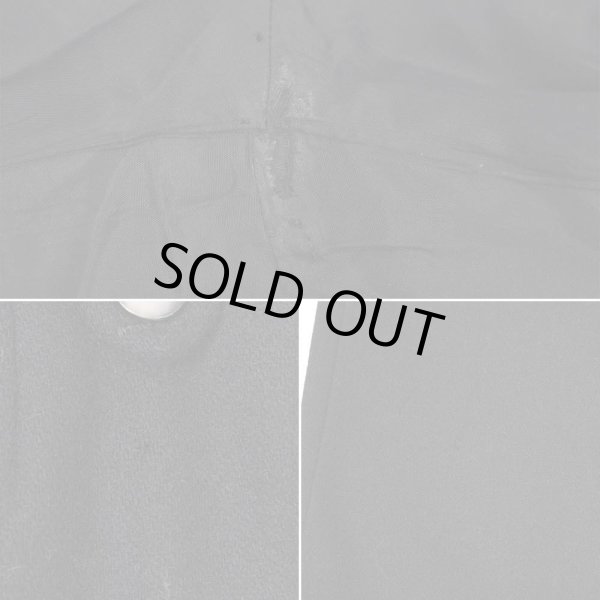 画像4: 80's L.L.Bean 2タック ウールトラウザー "BLACK / MADE IN USA" (4)