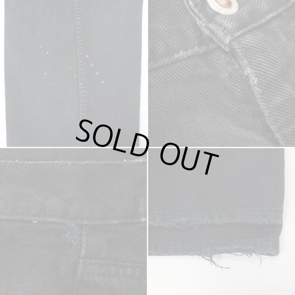 画像5: 90's Levi's SilverTab ブラックデニムパンツ "Baggy / W33 L30" (5)