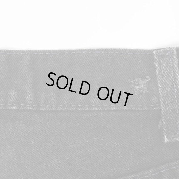 画像5: 90's Levi's silverTab ブラックデニムパンツ "LEAN / MADE IN USA" (5)