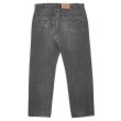 画像2: Early 90's Levi's 505 サルファ染め ブラックデニムパンツ "MADE IN USA / W40 L32" (2)