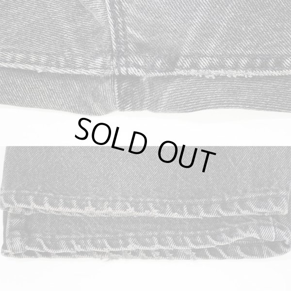 画像5: Early 90's Levi's 505 サルファ染め ブラックデニムパンツ "MADE IN USA / W40 L32" (5)