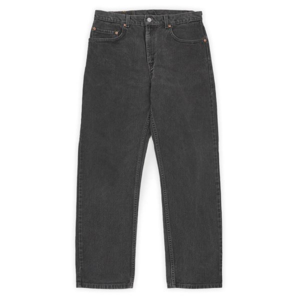 画像1: Early 00's Levi's 505 ブラックデニムパンツ "W34 L32" (1)
