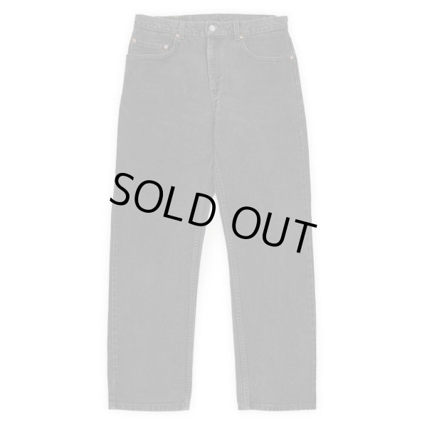 画像1: Early 00's Levi's 505 ブラックデニムパンツ "W34 L32" (1)