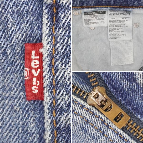 画像4: 00's Levi's 550 デニムパンツ "W36 L32" (4)