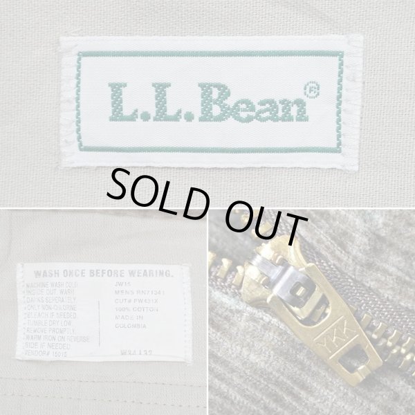 画像3: 80-90's L.L.Bean コーデュロイカーゴパンツ "W34 L32" (3)