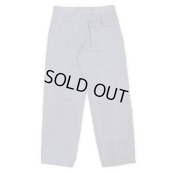 画像2: 00's MADEWELL ヒッコリーストライプ柄 ベイカーパンツ (2)