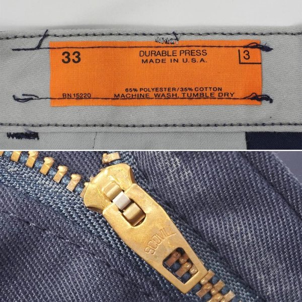 画像4: 90's RED KAP ワークパンツ "MADE IN USA / W33 / DEADSTOCK" (4)