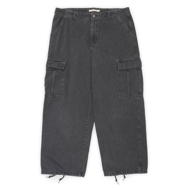 画像1: 00's Levi's ブラックデニムカーゴパンツ "'94 BAGGY" (1)