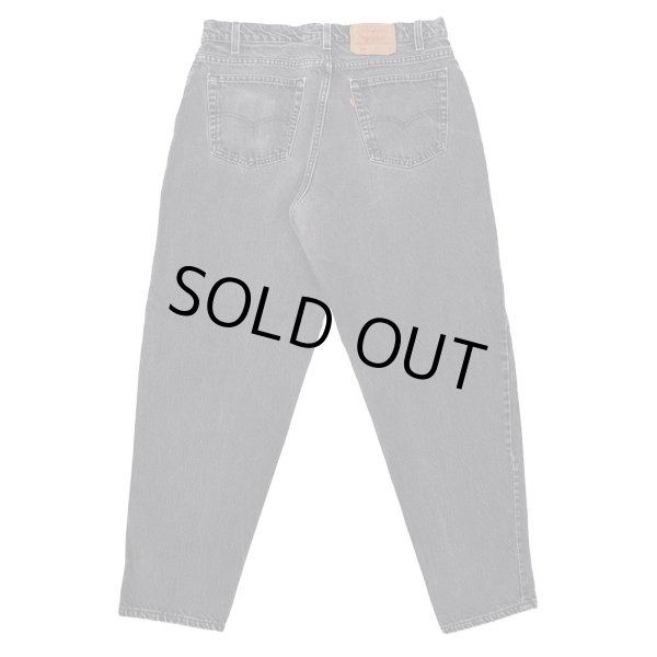 画像2: 90's Levi's 560 ブラックデニムパンツ "MADE IN USA" (2)