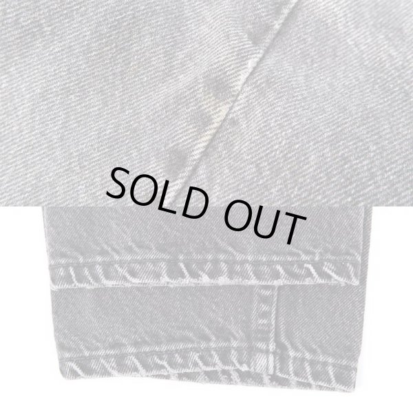 画像4: 90's Levi's 560 ブラックデニムパンツ "MADE IN USA" (4)