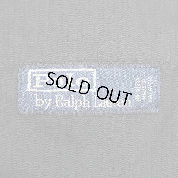 画像3: 00's Polo Ralph Lauren ノータックショーツ "Black Plaid" (3)