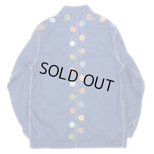 画像2: 70's BIG MAC デニムカバーオール “真紺 / ハンドペイント” (2)