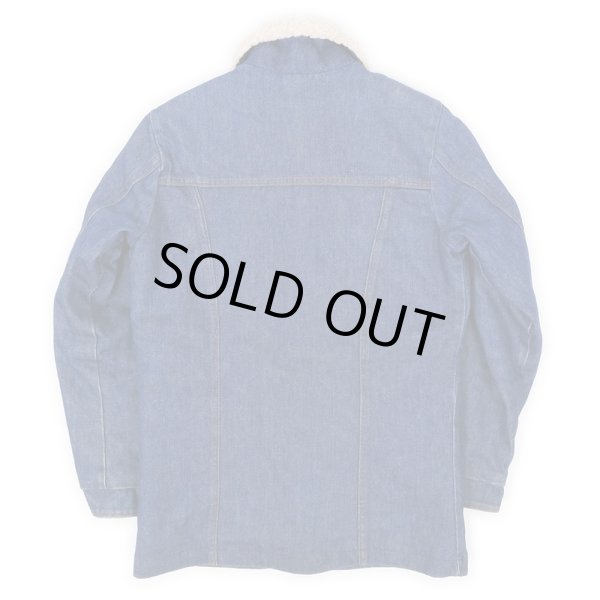 画像2: 70's Wrangler デニムランチジャケット "MADE IN USA / 真紺" (2)