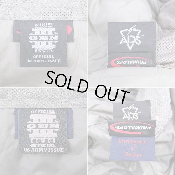 画像7: 【DEADSTOCK / LARGE-LONG】 US. Armed Forces ECWCS LEVEL7 プリマロフトパーカー (7)