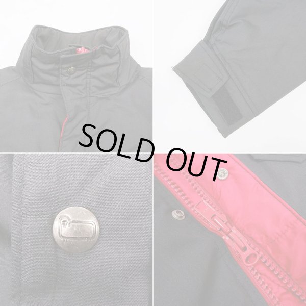 画像4: 80's Woolrich スタンドカラー マウンテンコート “BLACK / MADE IN USA” (4)