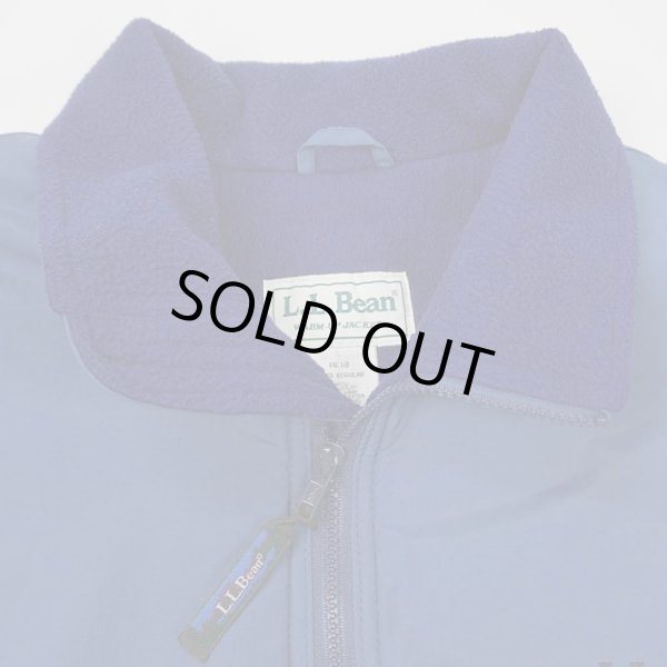 画像4: 90's L.L.Bean ウォームアップジャケット "NAVY" (4)