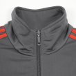 画像4: 00's adidas トラックジャケット "CHARCOAL×RED" (4)