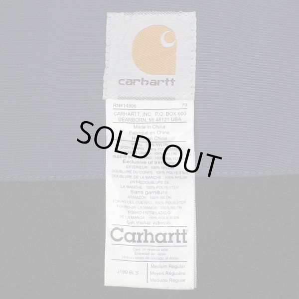 画像2: 00's Carhartt フリースライナー ナイロンワークジャケット “J199 BLS” (2)