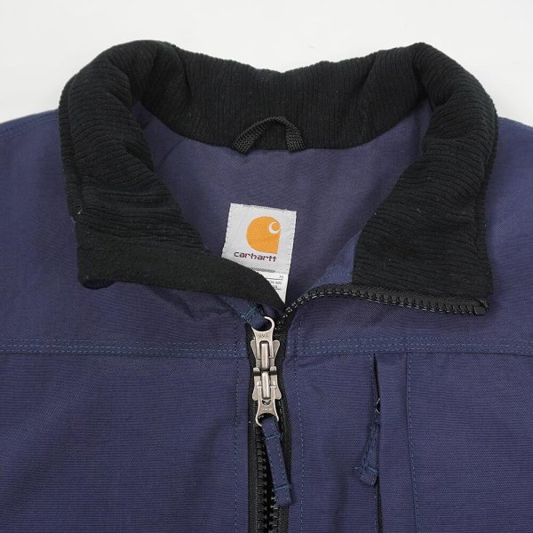 画像4: 00's Carhartt フリースライナー ナイロンワークジャケット “J199 BLS” (4)