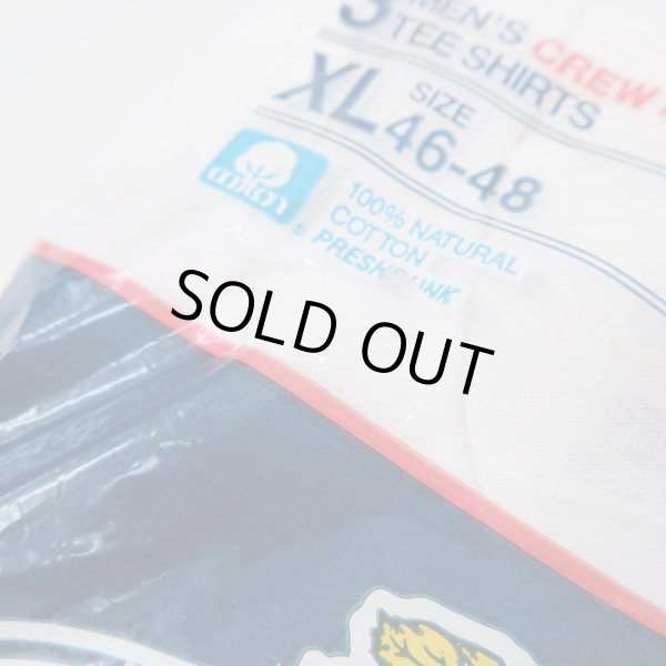 画像4: 80's FRUIT OF THE LOOM 無地Tシャツ 3枚セット “DEADSTOCK / MADE IN USA” (4)