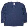 画像1: 00's NIKE L/S Tシャツ "Small Swoosh" (1)