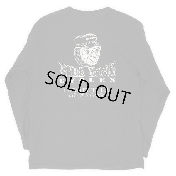 画像2: Early 00's FULL MOON CYCLES L/S Tシャツ "袖プリント" (2)